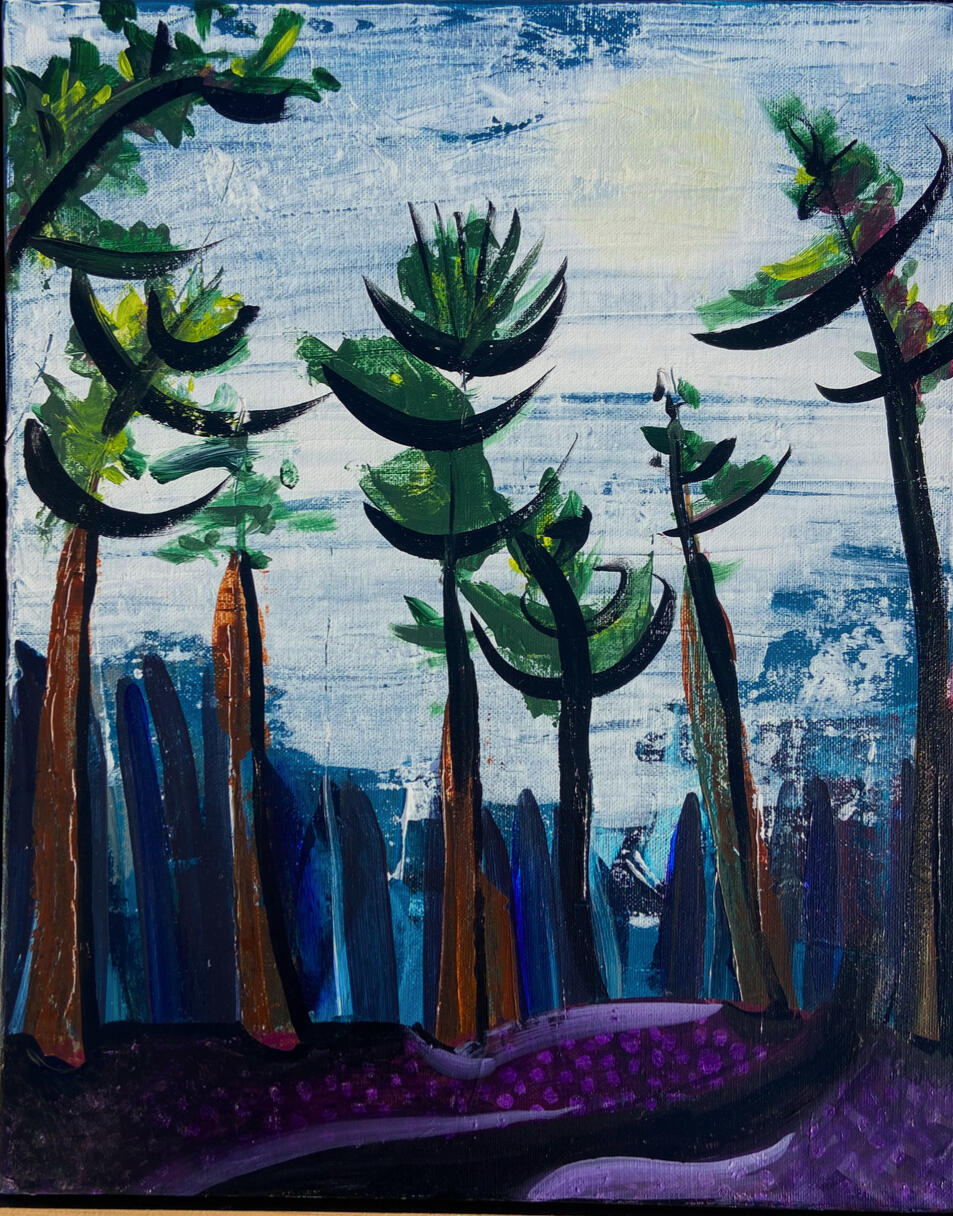 Juniper Hill Pines 2021 available 16x20"